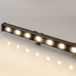 Светодиодный прожектор линейный IP65 AR-LINE-1000S-18W-220V Warm (Grey, 30 deg) (Arlight, Закрытый) 024300