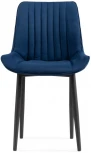 Стул Notta на металлокаркасе Седа К синий / черный 502096