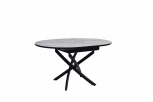 Стол Андромеда D100, Черный/Мрамор, Мир стульев