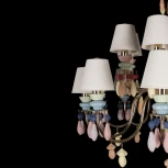 Подвесная люстра ярусная Loft It Grace 10203/12+8 Mult (220V, подвески, на цепи)