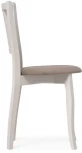 Деревянный стул Woodville Айра бежевый / молочный 528930