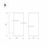 Архитектурная подсветка Arlight LGD-FORMA-WALL 029976 (LED, 220V, круглые, IP54)