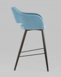 Стул барный Stool Group Саймон велюр пыльно-голубой УТ000025189