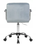 Офисное кресло для персонала TERRY (пудрово-голубой велюр (MJ9-74))