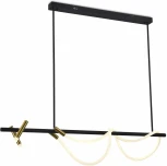 Подвесной светильник с гибким неоном iLedex Cross 2314-1200 SB (220V)