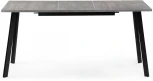 Стол раскладной Notta Колон Лофт 120 25 мм черный матовый / бетон 489608