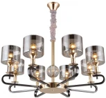 Подвесная люстра Omnilux Ausonia OML-68703-08 (220V, на цепи)