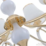 Подвесная люстра Arte Milano Florentia-2387 302387/6 Wh/Gd (220V, на цепи)