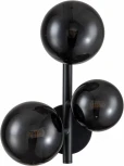 Бра настенное Molecola V000198 (11018/3W Black) (220V, шар)