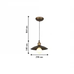 Подвесной светильник Favourite Magrib 1214-1P (220V, на проводе, круглые)