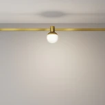 Трековый светильник магнитный 24V 5W Maytoni Luna TR149-1-5W4K-BS (LED, шар)