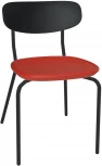Стул SHT-S85М-2 черный/красный/черный муар Sheffilton 7229537203