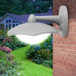 Настенный фонарь уличный светодиодный ЭРА ДБУ 07-8-007 У1 «Дели 5» белый