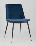 Стул Stool Group Мелисса велюр синий УТ000004446