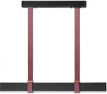 Подвесной светильник Odeon Light Vincent 6629/25L HIGHTECH металл/экокожа/ткань/акрил бордовый/черный IP20 LED 25W 3000K 220V