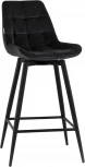 Стул барный Флекс с поворотным механизмом велюр черный Stool Group арт.УТ000040031
