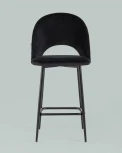 Стул полубарный Stool Group Меган велюр черный УТ000025280