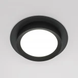 Встраиваемый светильник Hoop GX53 1x15Вт Maytoni Technical DL086-GX53-RD-B (220V, круглые)