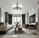 Подвесная люстра Arte Milano AM343837 343837/5 AB (220V, на цепи)