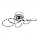 Потолочная люстра Eurosvet Shaft 90127/2 хром