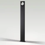 Уличный наземный светильник Odeon Light Como 6653/10GA NATURE черный/металл IP65 LED 4000K AC85-265V (220V)