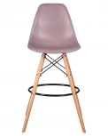 Стул барный DSW BAR (ножки светлый бук, цвет сиреневый (P-04))