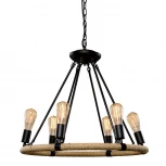 Подвесная люстра Loft It Rope Filament LOFT1861/6 кольцо