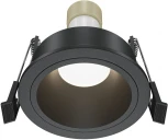 Встраиваемый светильник IP54 Maytoni Share DL126-GU10-B (220V, круглые)