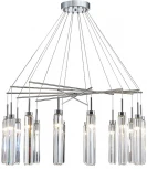 Подвесной светильник Newport 4520 4524+10/S chrome (220V, хрусталь, на проводе)