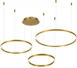 Подвесной светильник Kink Light Тор 08223,36PA (LED, 220V, пульт управления, на тросе, кольцо)