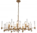 Подвесная люстра 11040/7P Brass Indigo Favara V000461 (220V, на цепи)