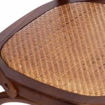 Стул CROSS (mod.CB2001) дерево береза, 49.5*53.5*87, Темный Орех (№5) Tetchair 10977