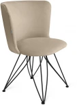 Стул SHT-ST36/S113 ванильный крем/черный муар Sheffilton 9245461201