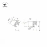 Прожектор уличный Arlight ALT-RAY-ZOOM 032560 (LED, 220V, IP67)