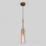 Подвесной светильник Eurosvet Graf 50226/1 янтарный (220V, на проводе)