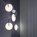 Подвесной светильник Eclisso L41002.32 (LED, 220V, хрусталь, на проводе, круглые)