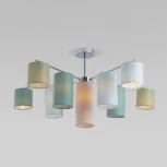Ппотолочная люстра на штанге Eurosvet Pastel 60151 хром