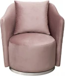 Кресло Garda Decor VERONA-Colt007 (Пыльно-розовый)