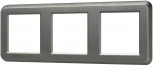 Рамка пластиковая FRM-VERSA-PL-3-GR (Arlight) 043785