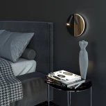 Спот Elektrostandard Drom 40105/LED чёрный/чёрный жемчуг