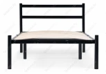 Односпальная кровать Woodville Фади 90х200 черная 491582