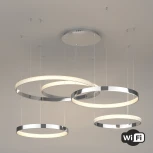 Подвесная люстра Eurosvet Smart Posh 90275/5 хром