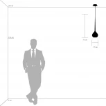 Подвесной светильник Lightstar Forma 808110 (220V, на проводе, шарики)