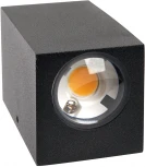 Архитектурная подсветка Feron Корфу 48487 DH055, 2*5W, 800Lm, 3000K, черный Бостон (LED, 220V, IP54)