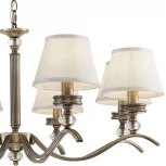 Подвесная люстра Freya Alessandra FR2016PL-08BZ (220V, на цепи)