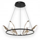 Подвесная люстра Kink Light Арси 08446-6A,33 (LED, 220V, на проводе, кольцо, птички)