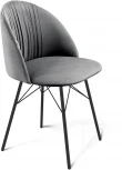 Стул SHT-ST35-1/S64 угольно-серый/черный муар Sheffilton 6823423403