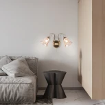 Бра с выключателем Arte Milano AM340800 340800/2W AB (220V)