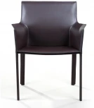 Стул с подлокотниками Barrie, кожа коричневый Top Concept BARRIE 2000000000114