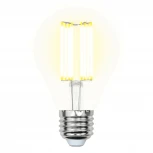 Лампочка светодиодная груша прозрачная E27 23W 3000K Uniel LED-A70-23W/3000K/E27/CL PLS02WH
